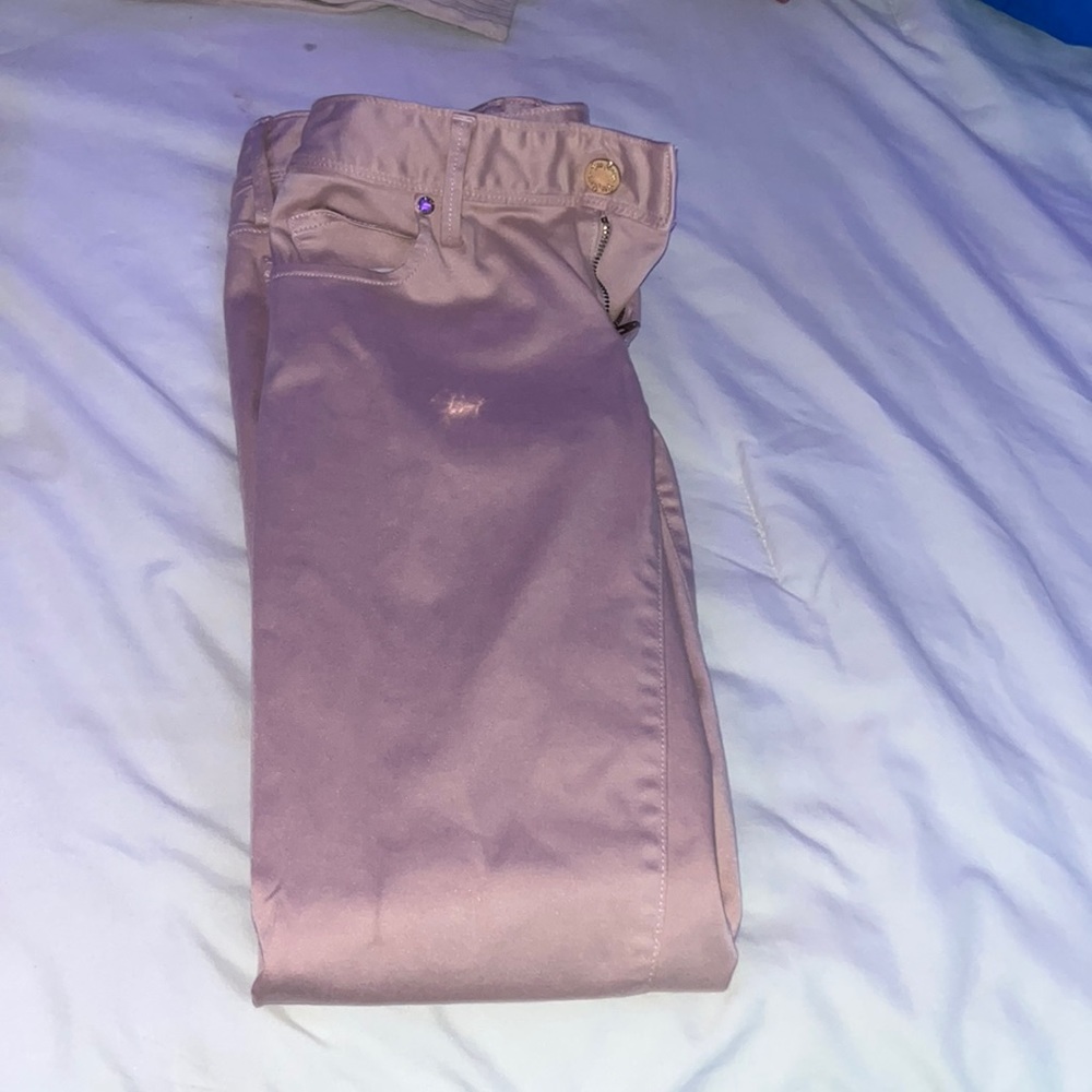 WOMENS PINK DRESS PANTS/JEANS